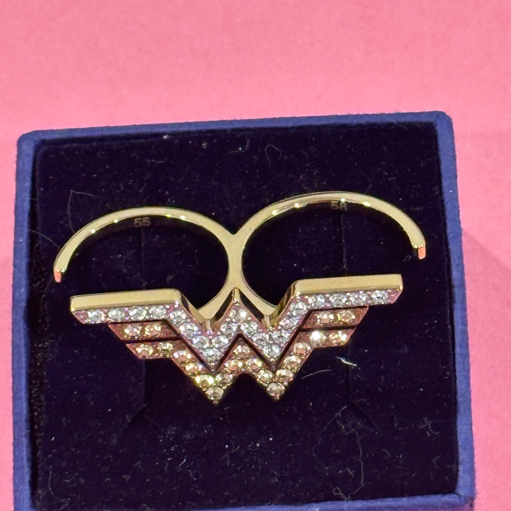 Swarovski Gold Wonder Woman Ring